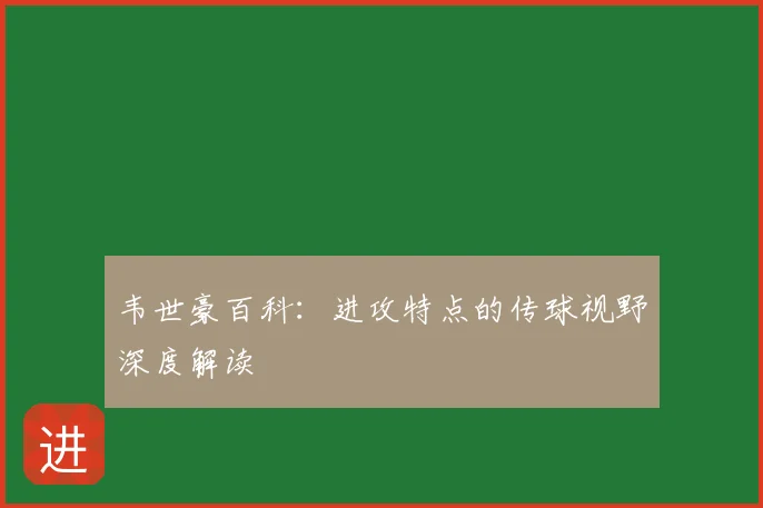 韦世豪百科：进攻特点的传球视野深度解读